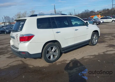 2013 Toyota Highlander Limited V6 from USA, damaged, VIN 5TDDK3EH7DS212599